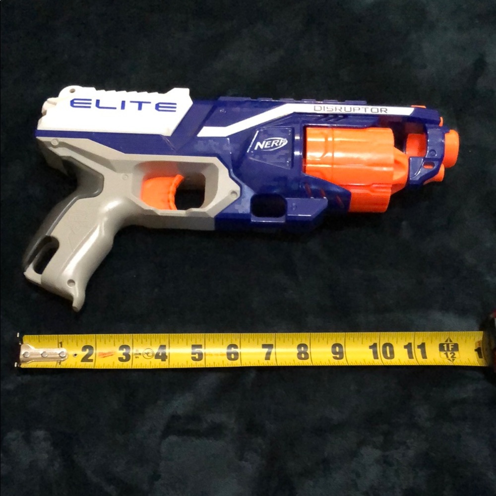 Nerf Elite Disruptor Blaster - Blue and Orange